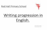 Writing progression in English.