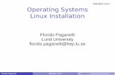 Operating Systems Linux Installation