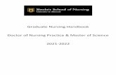 2021-2022 Master of Science and Doctor of Nursing Practice ...