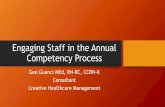 Engaging Staff in the Annual Competency Process