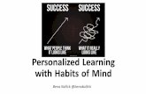 Personalized Learning with Habits of Mind
