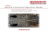New Quick Connect Ejector Rods Base Rod - WAHLTEC