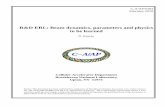R&D ERL: Beam dynamics, parameters and physics to be learned