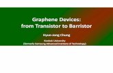 Graphene Devices: from Transistor to Barristor