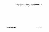 AgRemote Software Guide for AgGPS Receivers