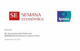 XL Encuesta del Poder de SEMANAeconómica e Ipsos Perú