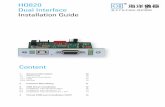 R&S HO820 Dual Interface InstallationGuide