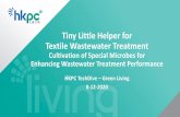 Tiny Little Helper for Textile Wastewater Treatment