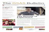 The GSAS Bulletin