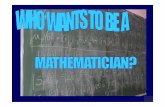 Who Wants To Be A Mathematician - Trivia