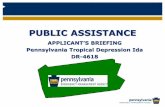 Public Assistance Applicant's Briefing