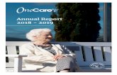 Annual Report 2018 - 2019 - OneCare