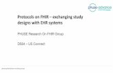 Protocolson FHIR –exchanging study designs with EHR systems