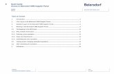 Beiersdorf SRM Supplier Portal Guideline