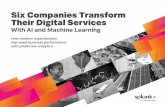Six Companies Transform Their Digital Services