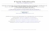 Field Methods - SAGE - the natural home for authors, editors