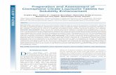Preparation and Assessment of Clomiphene Citrate ...