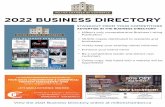 2022 BUSINESS DIRECTORY -
