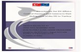 Directorate for EU Affairs Central Finance and Contracts ...