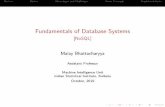 Fundamentals of Database Systems - [NoSQL]
