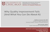 Why Quality Improvement Fails (And What You Can Do About It)