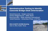Nondestructive Testing to Identify Concrete Bridge Deck ...