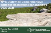Outdoor Recreation Plan (SCORP) 2020-2025