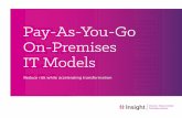Pay-As-You-Go On-Premises IT Models