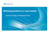 Winning position in a new market - Capgemini