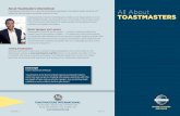 All About TOASTMASTERS - Toastmasters International