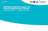Widening Access & Participation Plan 2022/23 – 2024/25