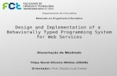 Design and Implementation of a Behaviorally Typed ...