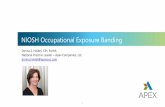 NIOSH Occupational Exposure Banding - Cooper Union