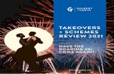 TAKEOVERS + SCHEMES REVIEW 2021