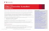 LIFE SOLUTIONS The Lincoln Leader