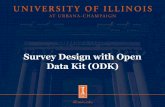 Survey Design with Open Data Kit (ODK)