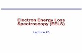 Electron Energy Loss Spectroscopy (EELS) -