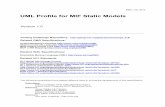 UML Profile for MIF Static Models