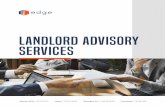 Landlord advisory services