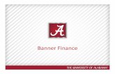 Banner Finance Training