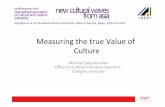 Measuring*the*true*Value*of* Culture