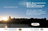 Final program - 9th European Electric Steelmaking Conference