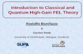 Introduction to Classical and Quantum High-Gain FEL Theory