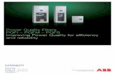 Power Quality Filters PQFI – PQFM – PQFS Improving Power ...