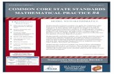 COMMON CORE STATE STANDARDS MATHEMATICAL PRACTICE …