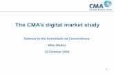The CMA’s digital market study