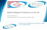MQXFA Magnet Production in the US