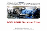 ASC 100D Service Plan - Alpha Seismic Compressors