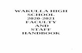 WAKULLA HIGH SCHOOL 2020-2021 FACULTY AND STAFF …