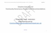 Cheshire East Council Community Governance Review Draft ...